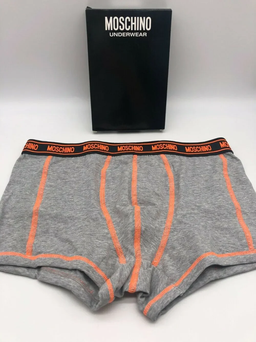 Moschino Men's Underwear Cotton Brief Logo V4729 8119 0489 Size EUR S